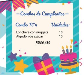 New birthday combos at Laguna SOV