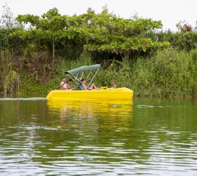 Los botes del lago en Laguna SOV